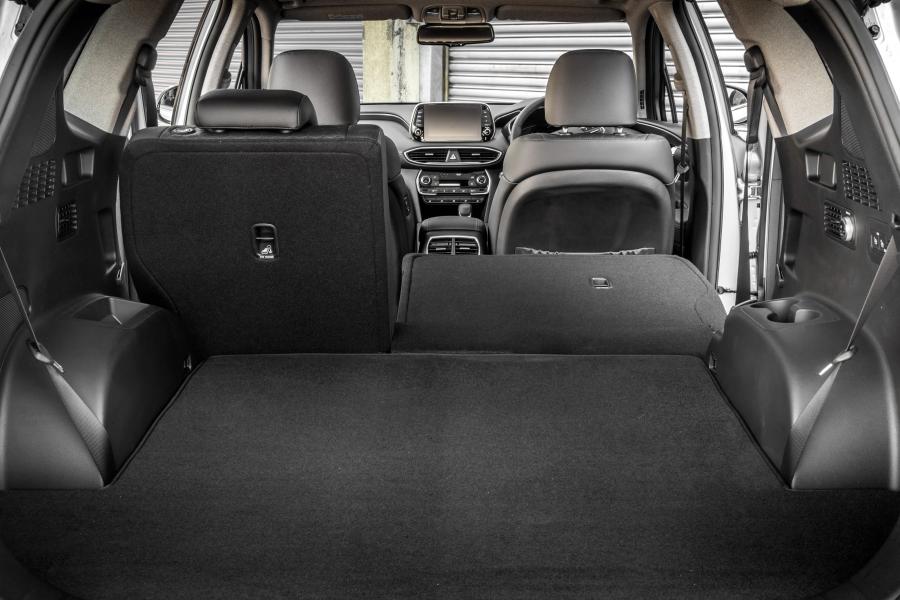Багажник Hyundai Santa Fe (TM) 2018 года  (UK) (фото 20 из 40)